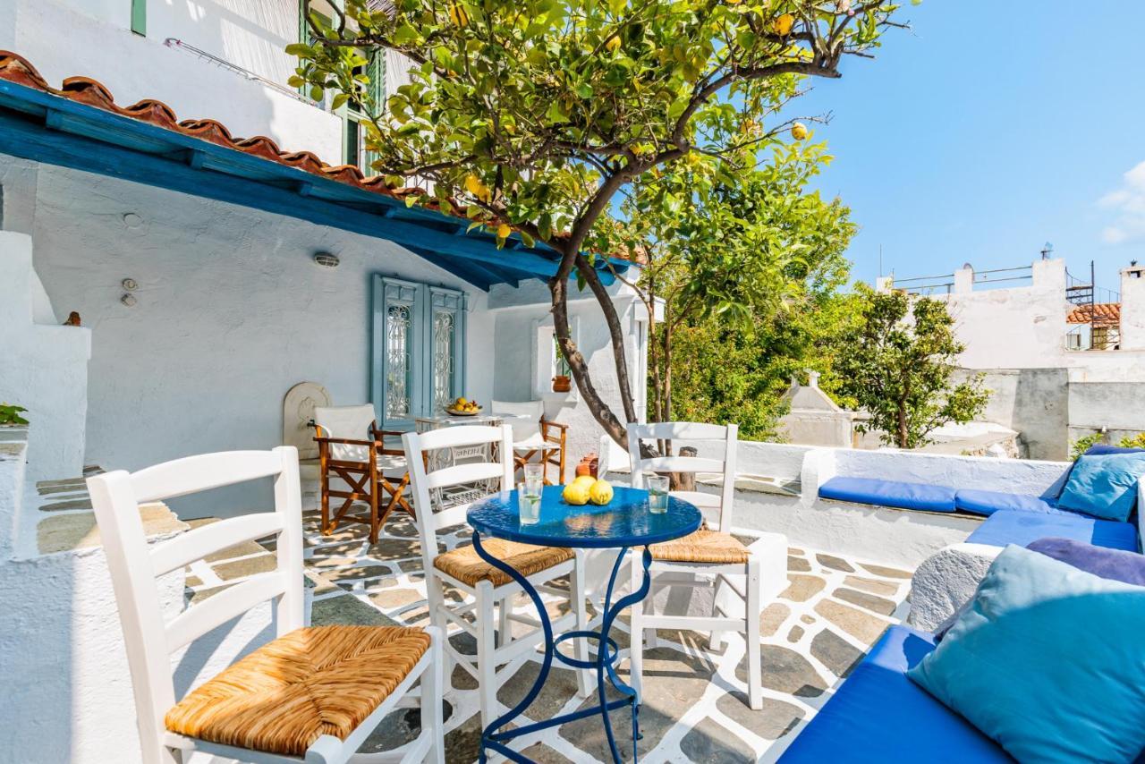 The Lemon Tree House Villa Skópelos Eksteriør bilde