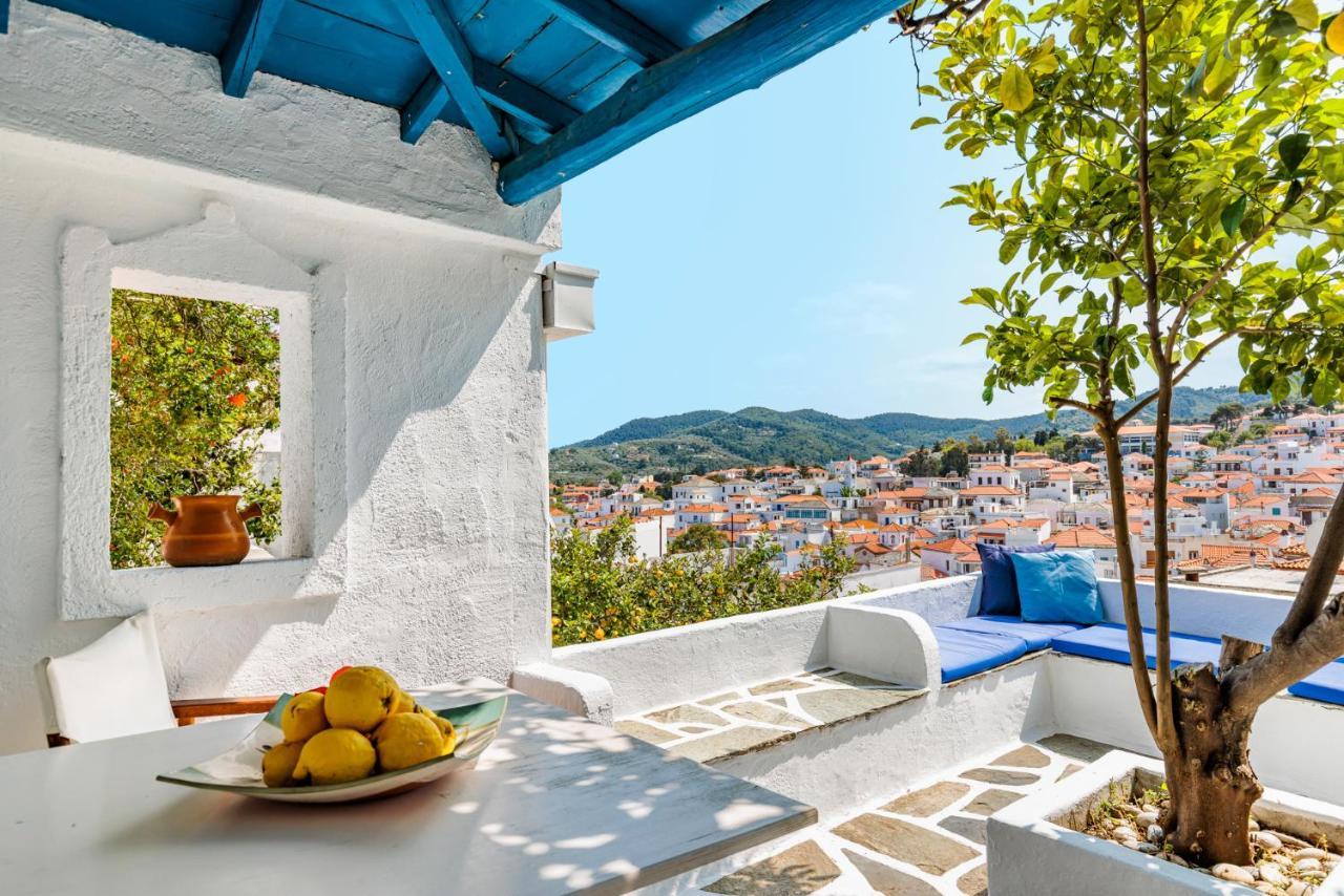 The Lemon Tree House Villa Skópelos Eksteriør bilde