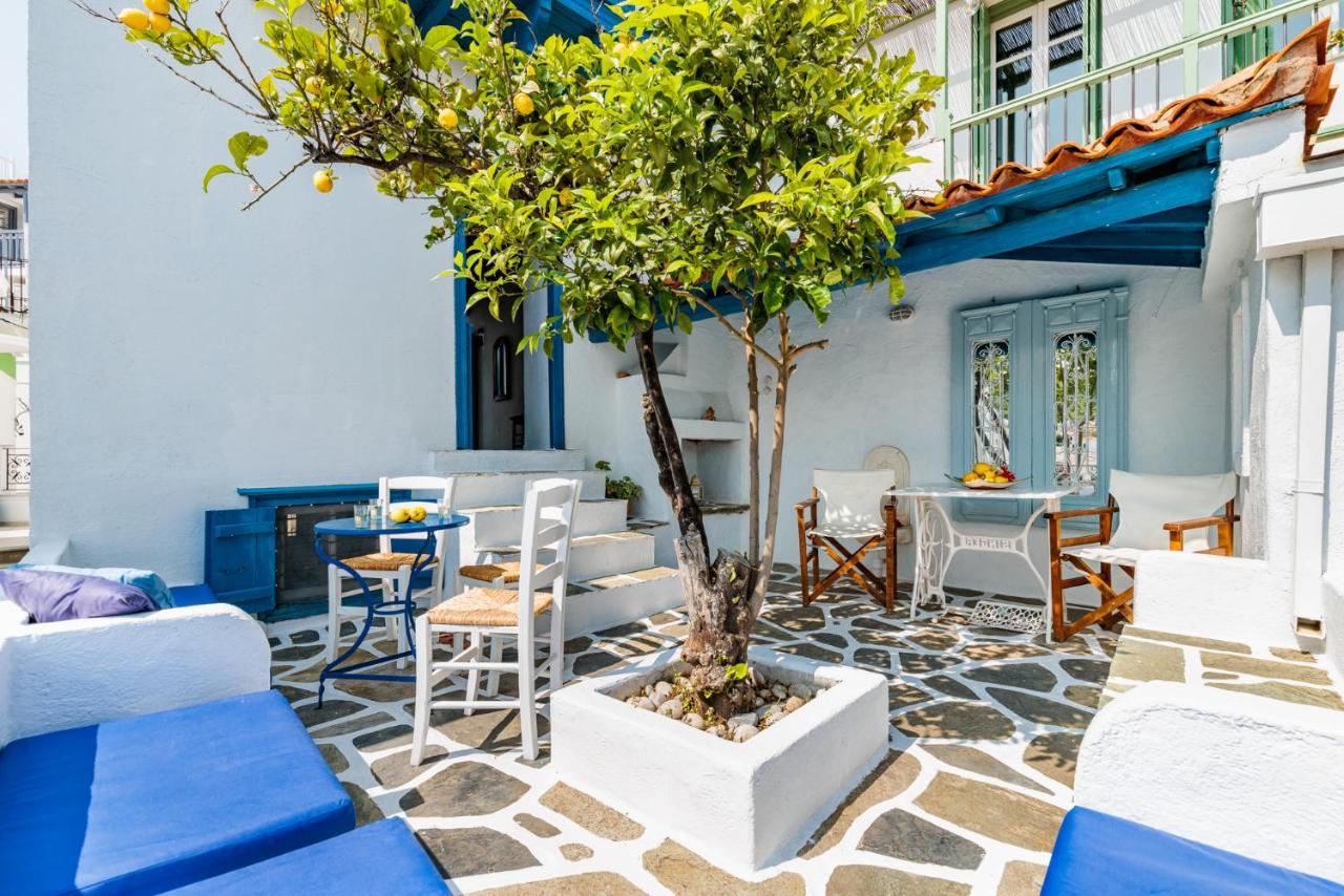The Lemon Tree House Villa Skópelos Eksteriør bilde