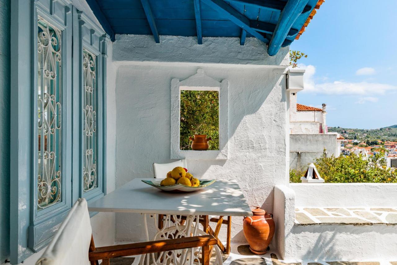 The Lemon Tree House Villa Skópelos Eksteriør bilde